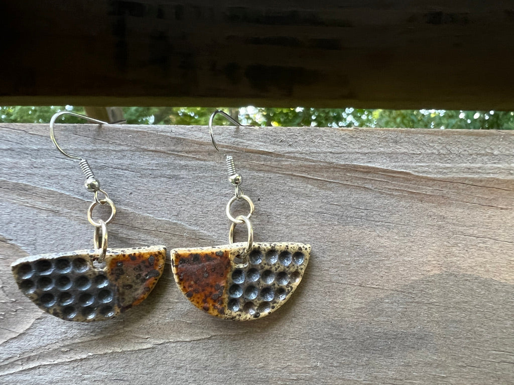 Handmade Ceramic Drop Earring