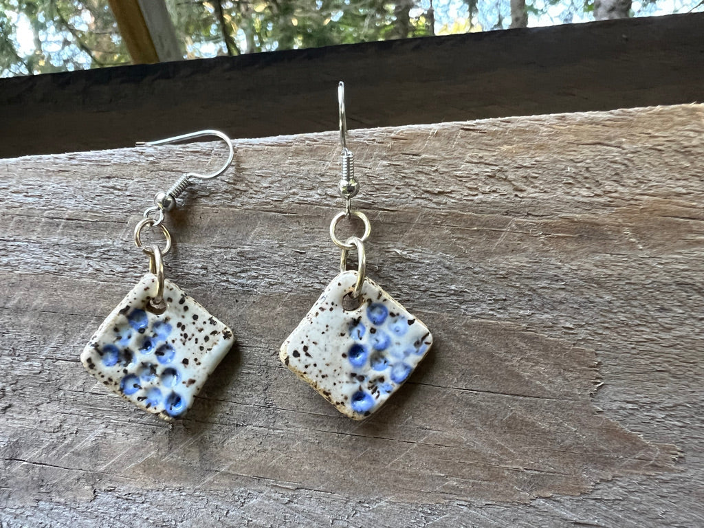 Handmade Ceramic Drop Earring