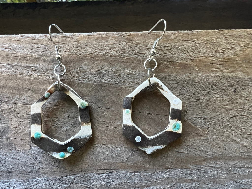 Handmade Ceramic Drop Earring