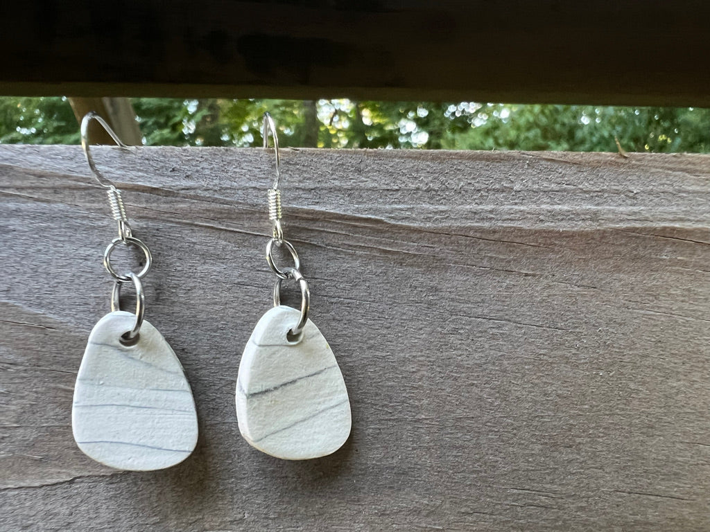 Handmade Ceramic Drop Earring