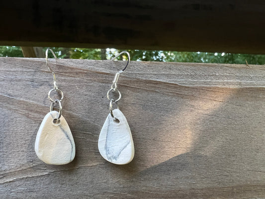 Handmade Ceramic Drop Earring