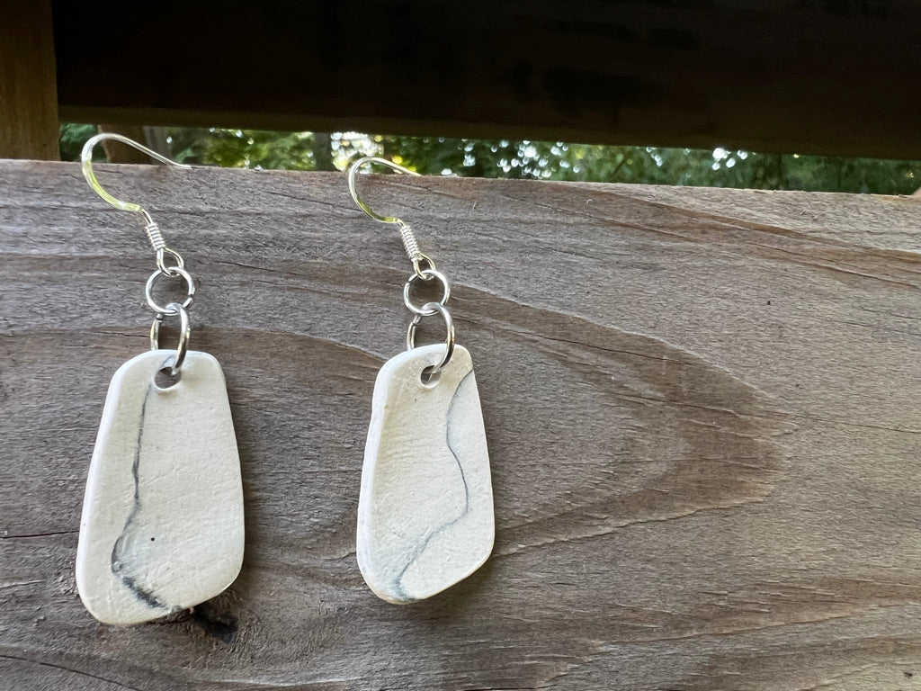 Handmade Ceramic Drop Earring