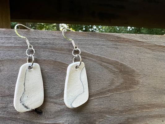 Handmade Ceramic Drop Earring