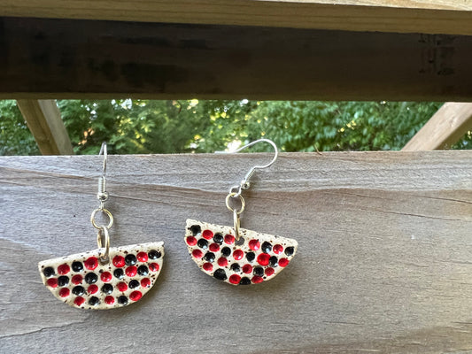 Handmade Ceramic Drop Earring
