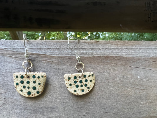 Handmade Ceramic Drop Earring